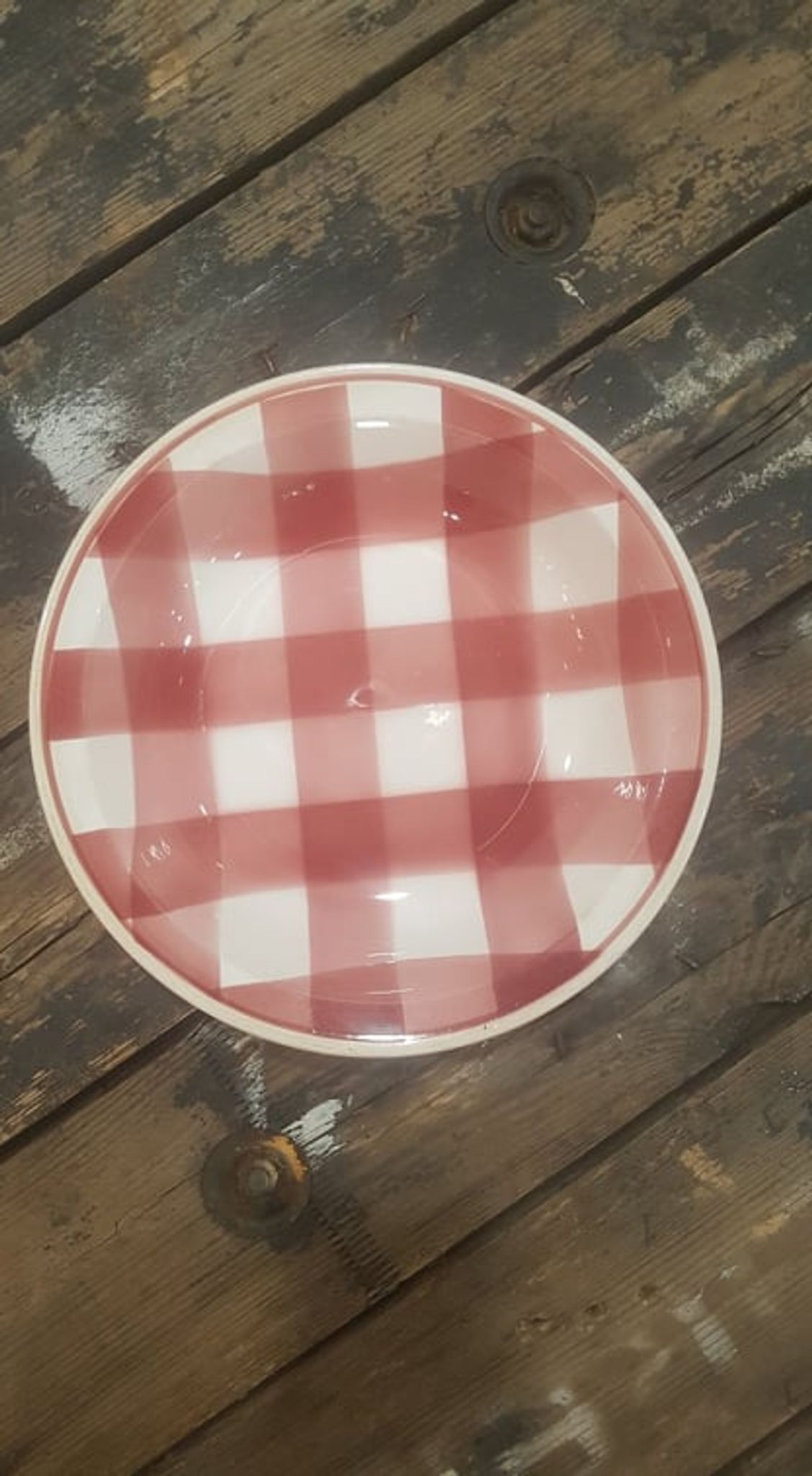 Flat hollow earthenware New Givors model 8008