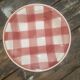 Flat hollow earthenware New Givors model 8008