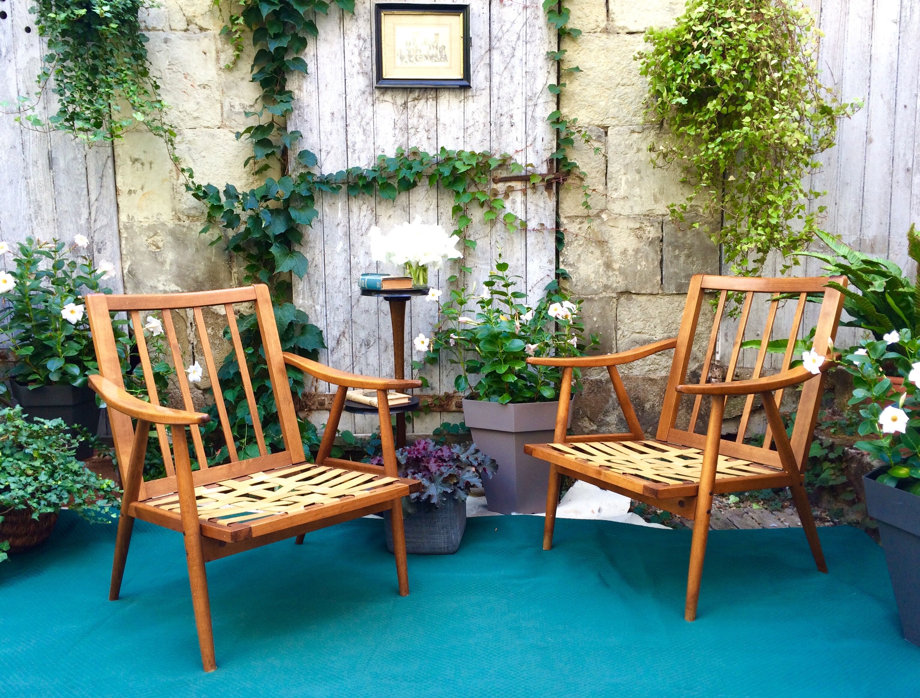 Pair of Thonet armchairs