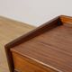 Mid Century Teak and Rattan Console Table by Søren Rasmussen, United Knigdo