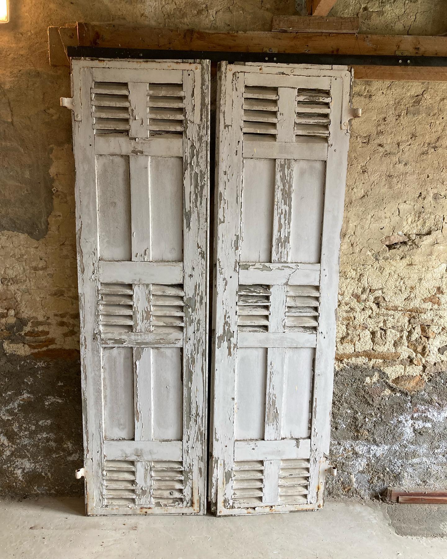 4 paires de volets persiennes
