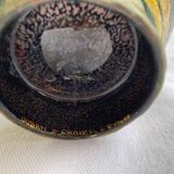 Small Limoges enameled dish, Duban & Christel