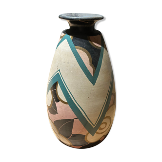 Vase art déco Vallauris par Louis Giraud