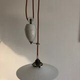 Suspension rises and falls in opaline