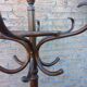 Vintage houten kapstok in Thonet stijl