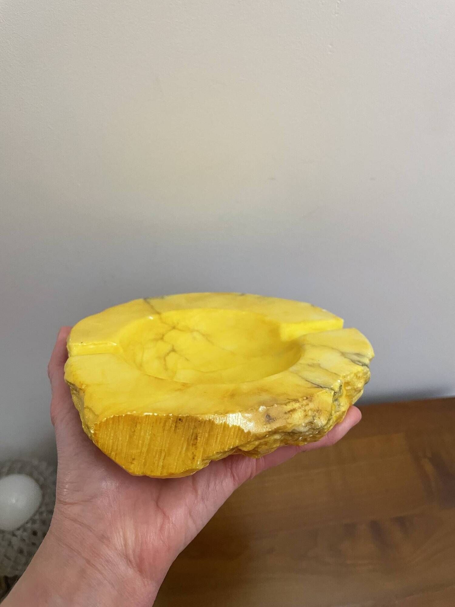 Alabaster ashtray
