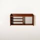 Scandinavian teak wall shelf, 1950s/1960s