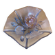 Bol vide poche mikasa crystal moulded decor flowers coloured vintage