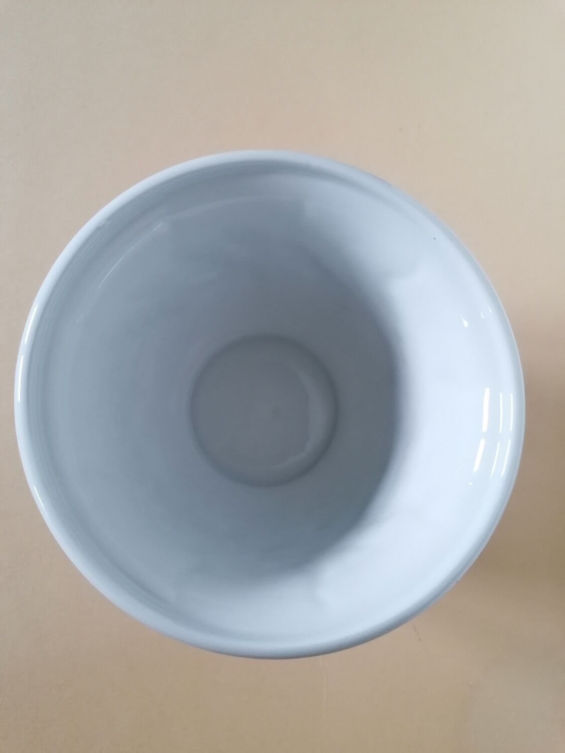 Cache pot Limoges in white porcelain