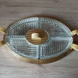 Oval aperitif tray