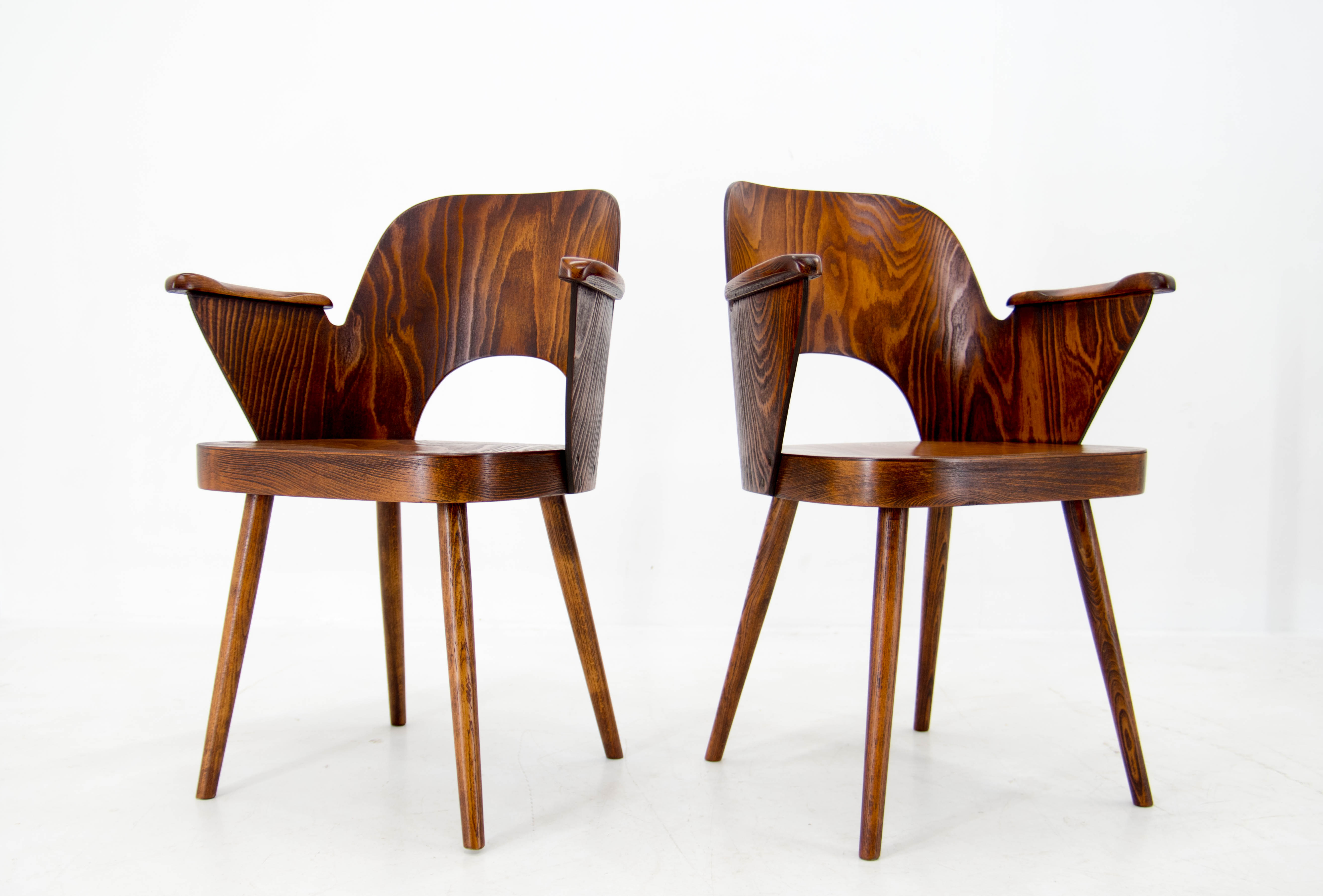 Set of Two Armchairs by Oswald Haerdtl, 1950s