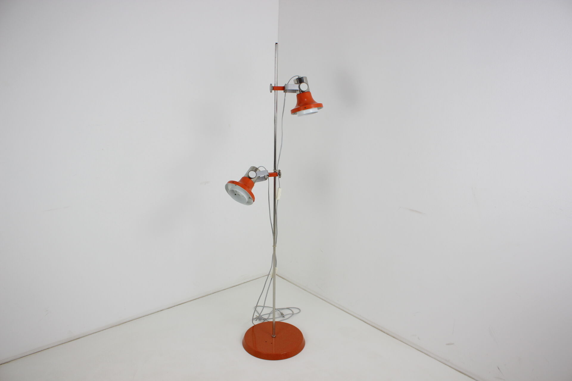 Design adjustable floor lamp by Pavel Grus for Kamenicky Senov, 1970s