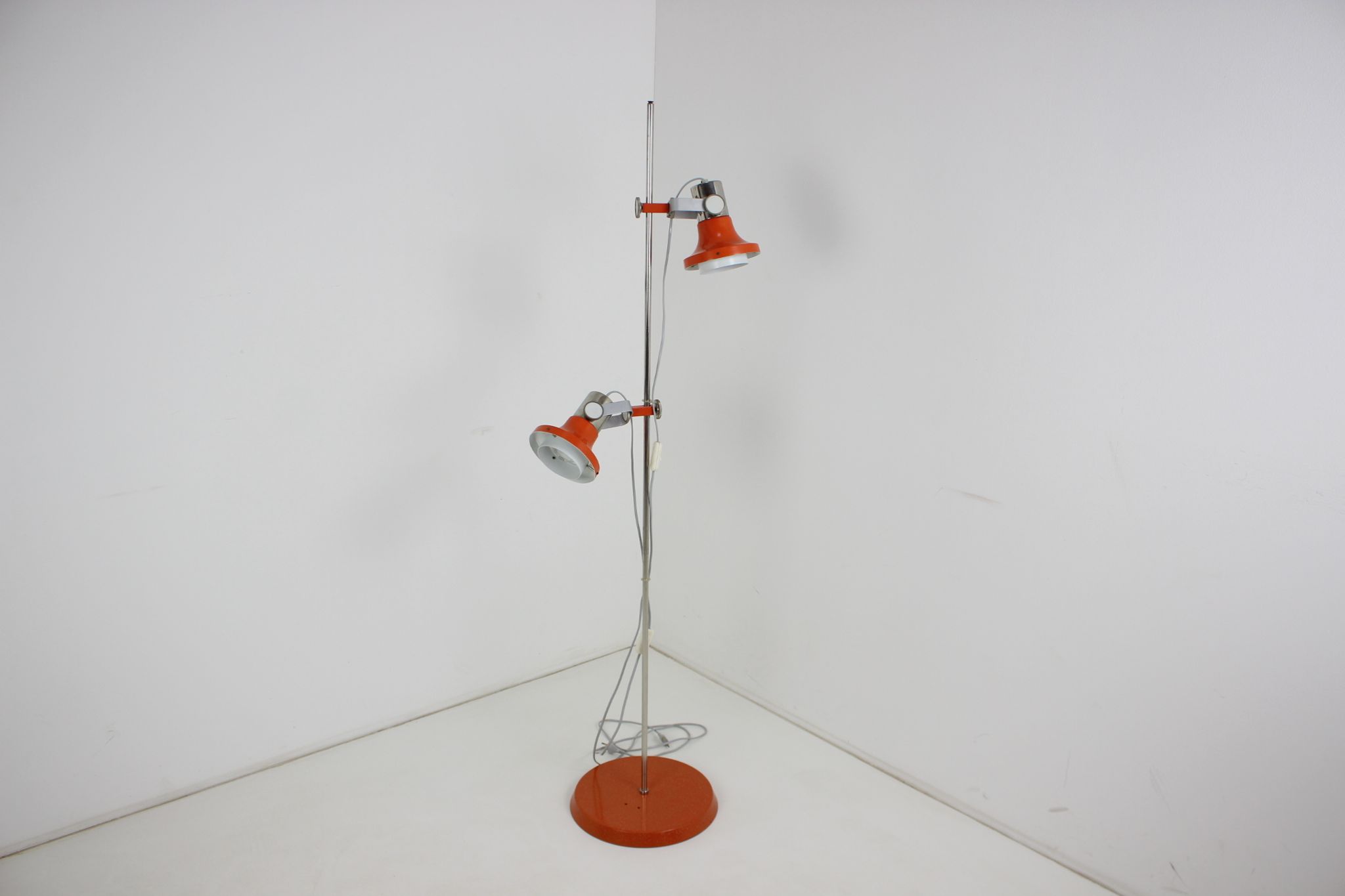 Design adjustable floor lamp by Pavel Grus for Kamenicky Senov, 1970s
