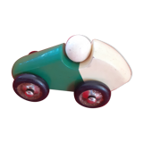 Pulling toy Racing car. Wooden.