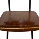 Vintage Marko holland industrial school chair 60's netherlands design