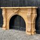 Napoleon iii style lamartine yellow marble fireplace circa 1880