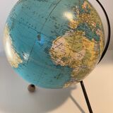 Globe terrestre tripode 1960