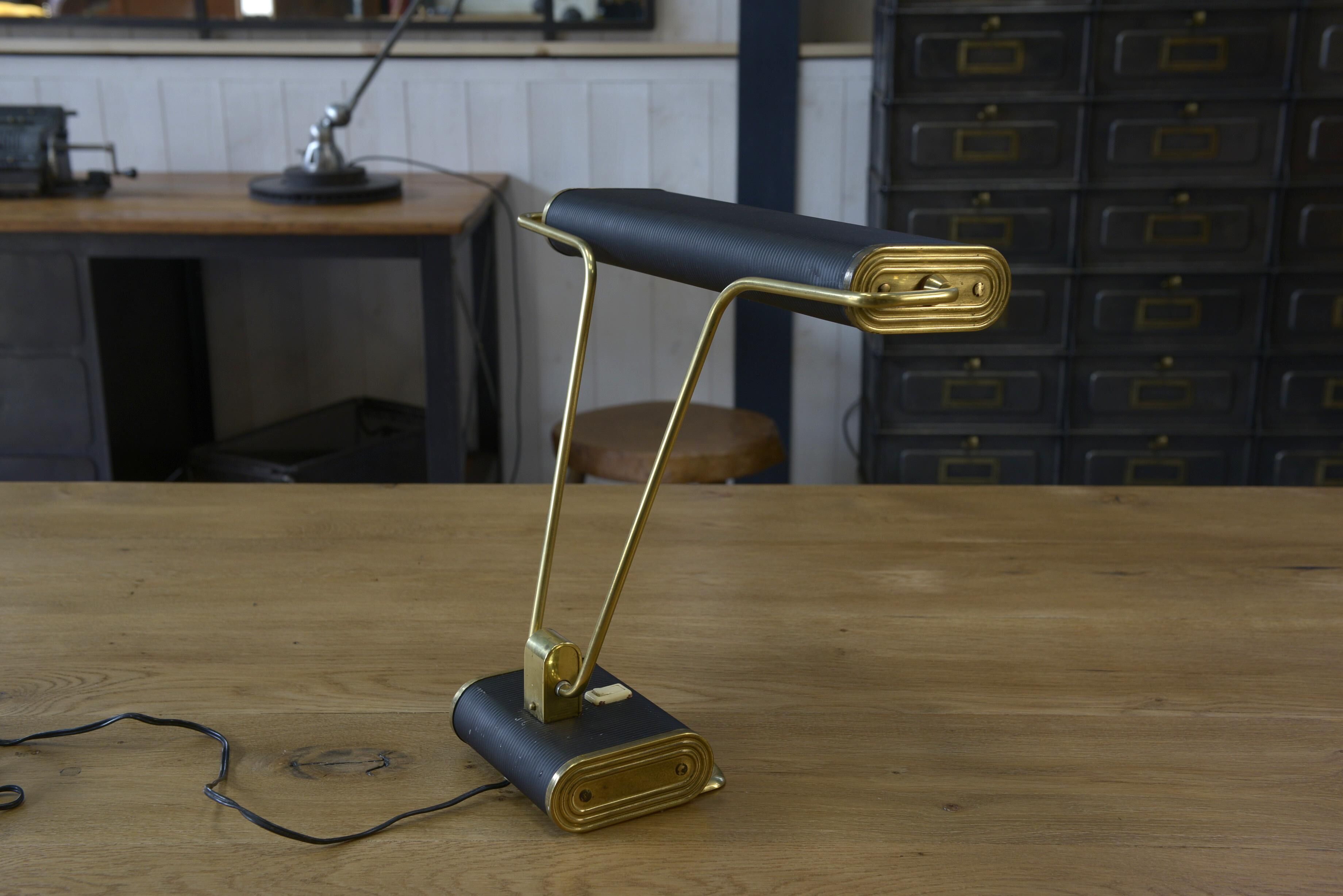 Desk lamp by Eileen Gray for Jumo model N71