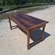 Farm table in walnut - 19th century