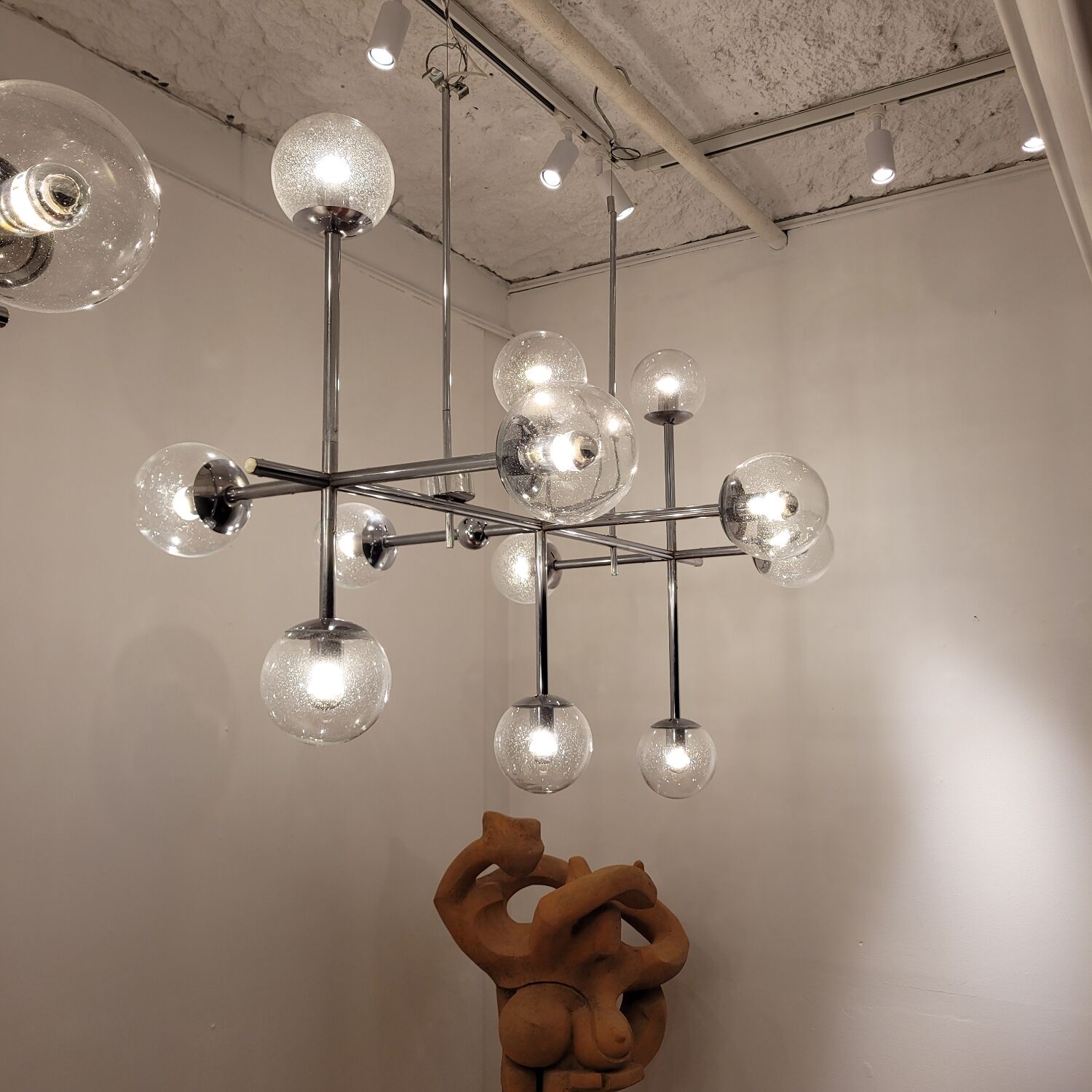 Studio Kinkeldey pendant chandelier circa 1960