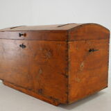 Antique wooden chest czechoslovakia