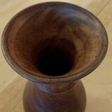 Wooden vase