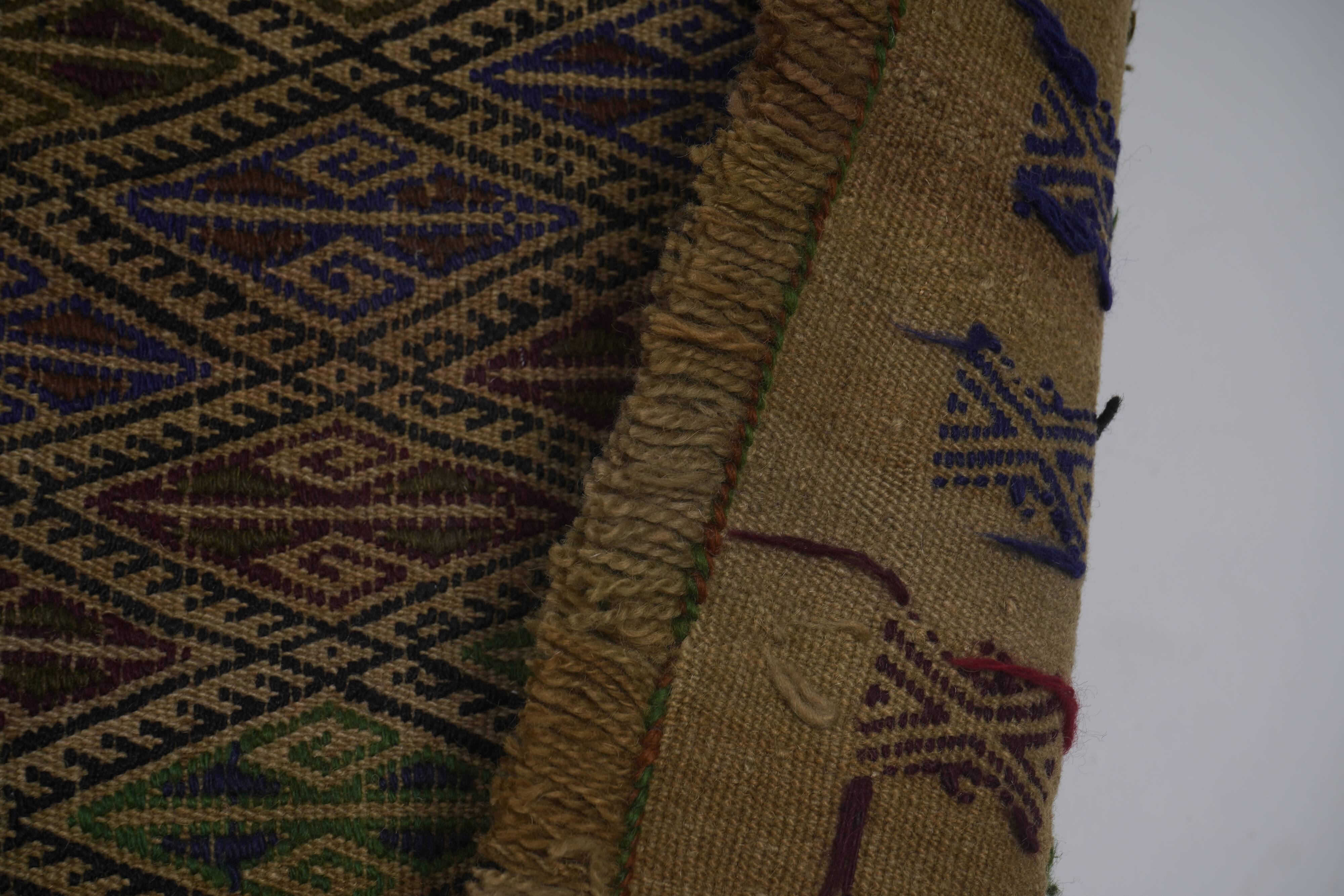 Vintage Turkish Oushak Handwoven Rug 165x217 cm