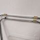 6 vintage Chairs Giancarlo Piretti "plia" 1970 chrome and Plexiglas