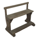 Banc d'école ancien début 20ème
