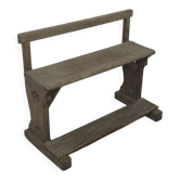 Old school bench from the early 20th century.