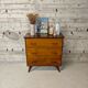 Commode vintage pieds compas