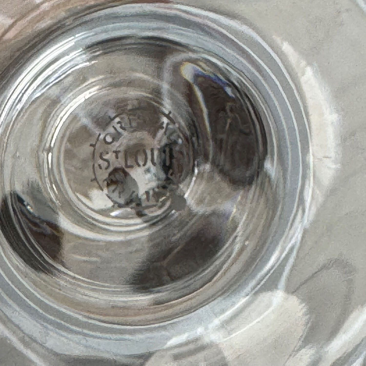 Saint Louis Crystal Candlesticks | Set of 3 | 20th Century