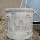 Pair of reconstituted stone planters