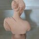 Terracotta bust of a woman