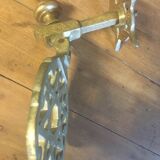Brass door knocker