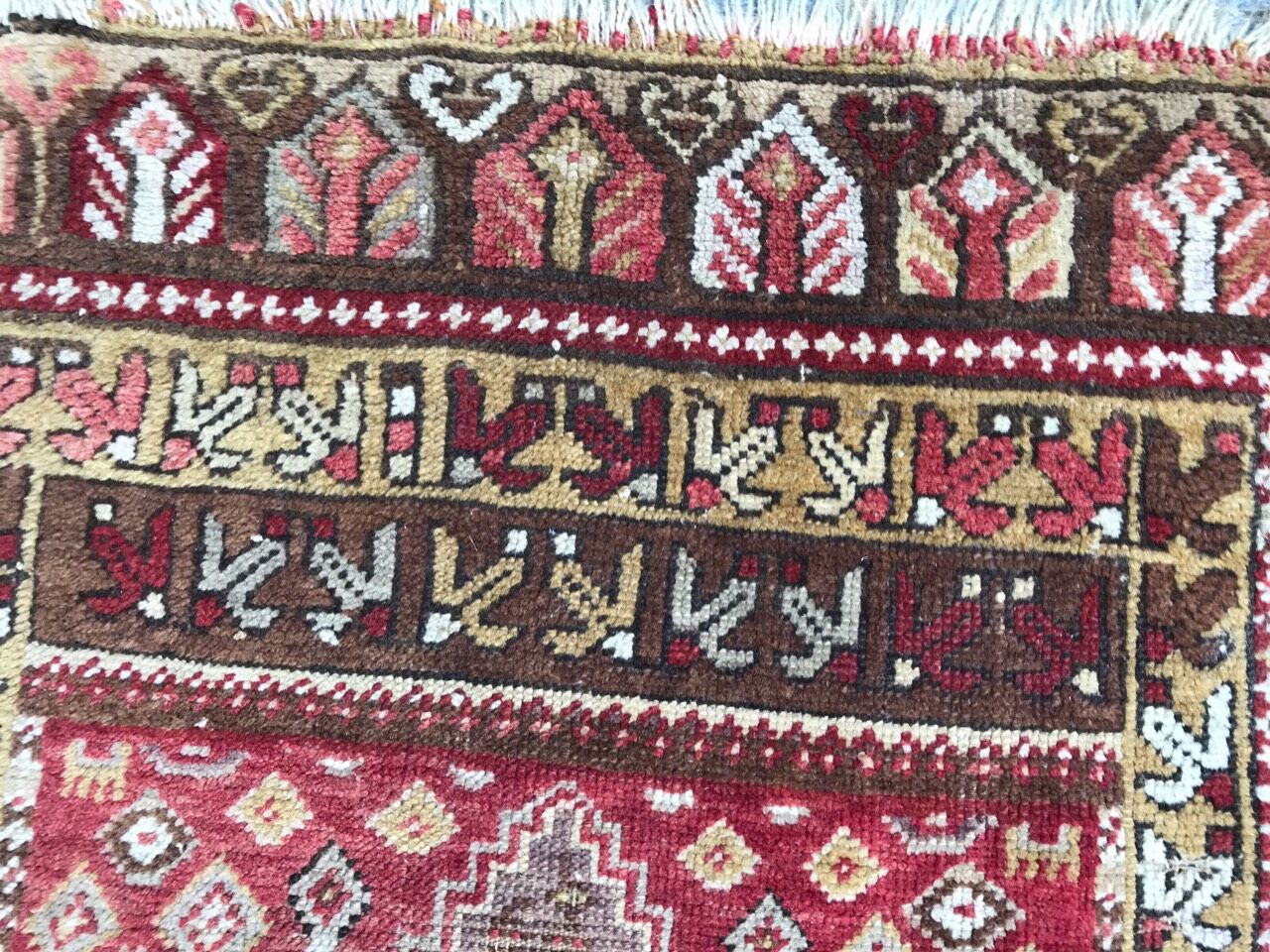 Old Turkish carpet Yastik 70x108 cm