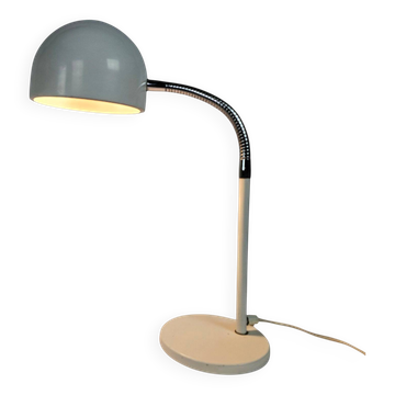 Hala Zeist - modèle 768 - lampe de table - blanche - col flexible - 3e quart