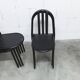 Set of 6 "202" model chairs by Robert Mallet Stevens 1980