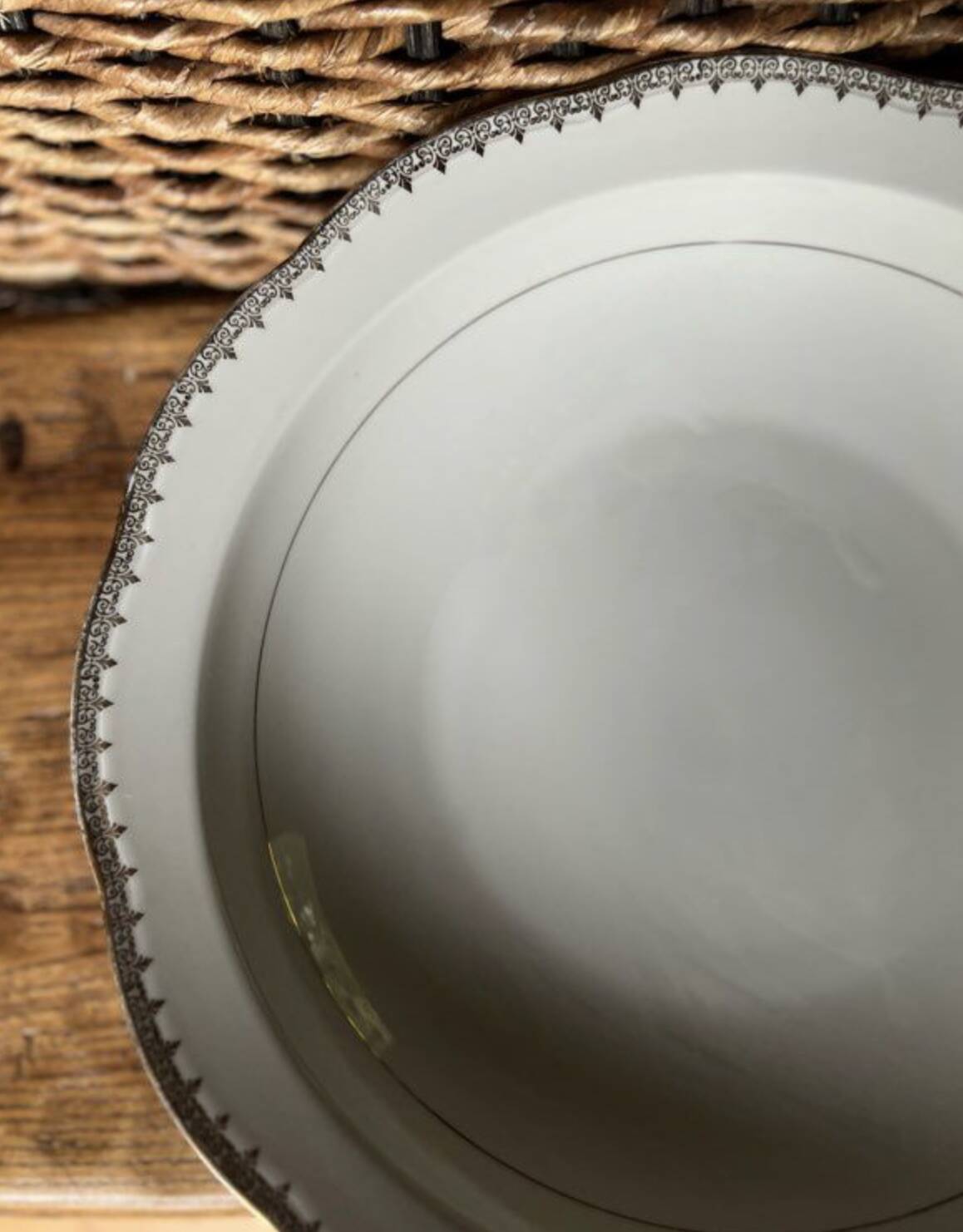 Large Salad Bowl - Dureil Apple Tree 72 - Splendid Star Porcelain