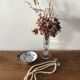 Trinket bowl in brass and porcelain from Paris