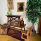 Chic country bench