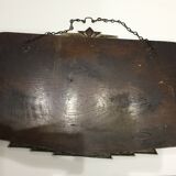 Bevelled art deco mirror - 68 x 42 cm