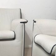 Pair of armchairs Laurianetta Afra and Tobia Scarpa, B&B Italia 1978