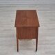 1970s, Danish chest of drawers, teak wood, rattan, original condition.
