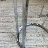 Trio of 70s chrome consoles