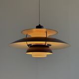 PH5 pendant lamp purple by Poul Henningsen for Louis Poulsen