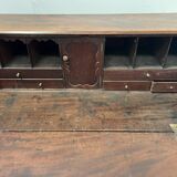 English style mahogany and veneer 19th century slope desk
