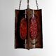 Suspension, Potiers d'Accolay, Patinated Copper and Fractal Resin, Circa 1970