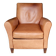 Vintage leather club armchair. very good condition.