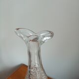Glass fish vase